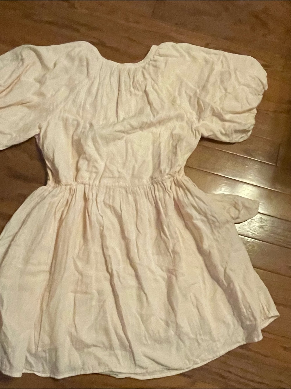 Old Navy Beige Soft Cotton Raglan Sleeve Dress (Size L)